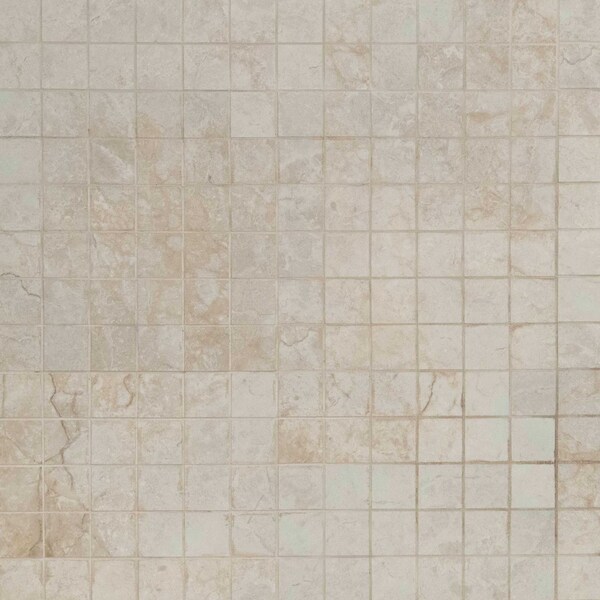 Msi Ansello Ivory 12 In. X 12 In. X 9Mm Matte Ceramic Mesh-Mounted Mosaic Tile, 8PK ZOR-PT-0504 - main